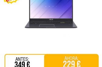 ⚡️ ASUS E510MA-EJ617 – Ordenador Portátil 15.6″ Full HD (Intel Celeron N4020, 8GB RAM, 256GB SSD, UHD Graphics 600, Sin Sistema Operativo) Negro Estrella – Teclado QWERTY español

🚫 Precio Original: 349 €
💲Precio 💥OFERTA💥: 229 €
🎟Descuento del 34%
#AMAZON 🇪🇸
🔗 https://amzn.to/3S2XU3g
🔴Más chollos en @Chollazosalobestia, 🌏Chollazosalobestia.es