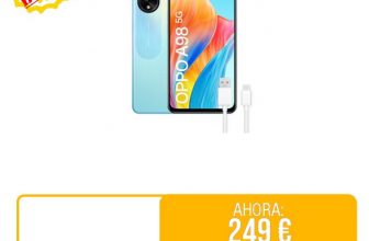 ⚡️ OPPO A98 5G – Smartphone Libre, 8GB+256GB, Pantalla 6,7”, Cámara 64+2+32MP, Cámara Microscopio, Android, Batería 5000mAh, Carga Rápida 67W – Azul

🚫 Precio Original: 399 €
💲Precio 💥OFERTA💥: 249 €
🎟Descuento del 38%
🇪🇸🇪🇸 ENVIO DESDE AMAZON ESPAÑA 🇪🇸🇪🇸
🔗 https://amzn.to/46aMujG
🔴Más chollos en @Chollazosalobestia, 🌏Chollazosalobestia.es