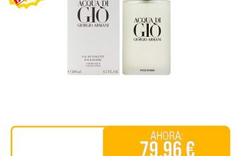⚡️ Giorgio Armani Acqua di Gio, eau de toilette, blanca, paquete de 1 (1 x 200 ml)

🚫 Precio Original: 127.62 €
💲Precio 💥OFERTA💥: 79.96 €
🎟Descuento del 37%
🇪🇸🇪🇸 ENVIO DESDE AMAZON ESPAÑA 🇪🇸🇪🇸
🔗 https://amzn.to/3Y708Cs
🔴Más chollos en @Chollazosalobestia, 🌏Chollazosalobestia.es