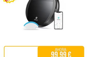 ⚡️ LEFANT Robot Aspirador, Robot Aspirador y Fregasuelos 2200Pa, Aspira, Barre y Mopa 3 en 1, Detecta obstaculos, Cepillo Mascotas, Recarga automática, Compatible con Alexa,App (M213)