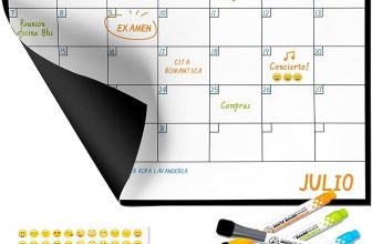 ⚡️ Calendario Mensual Magnético Nevera A4 30x21Cm + 4 Rotuladores Premium + 55 Stikers Emogí aleatorios | Pizarra
✈️ ENVIO DESDE ESPAÑA 🇪🇸
#amazon

🚫PRECIO ORIGINAL: 12€
💲 PRECIO OFERTA: 7€
🎟 CUPÓN:  aplicar cupon del 10%
🔗 ENLACE: https://amzn.to/4ddZvvo

🔴Más chollos en @Chollazosalobestia
🌏Chollazosalobestia.es