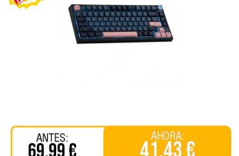 ⚡️ EPOMAKER SKYLOONG GK75 Lite – Teclado programable con un botón Giratorio, Compatible con Win/Mac

🚫 Precio Original: 69.99 €
💲Precio 💥OFERTA💥: 41.43 €
🎟Descuento del 41%
#AMAZON 🇪🇸
🔗 https://amzn.to/4c0ClHU
🔴Más chollos en @Chollazosalobestia, 🌏Chollazosalobestia.es