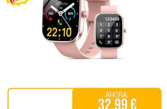 ⚡️ Reloj Inteligente Mujer Hombre , 1.91″ Smartwatch con Llamadas Bluetooth y Whatsapp Notificación, IP68 Pulsera Actividad con 100+ Modos Deportivos, Pulsómetro, SpO2, Monitor de Sueño para Android iOS

🚫 Precio Original: 99.99 €
💲Precio 💥OFERTA💥: 32.99 €
🎟Descuento del 67%
🇪🇸🇪🇸 ENVIO DESDE AMAZON ESPAÑA 🇪🇸🇪🇸
🔗 https://amzn.to/3yxXyep
🔴Más chollos en @Chollazosalobestia, 🌏Chollazosalobestia.es