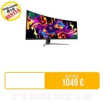 ⚡️ MSI MPG 491CQP QD-OLED Monitor Gaming Curvo DQHD de 49″, Panel Quantum Dot OLED 1800R, 5120 x 1440, 144Hz / 0.03ms, 99% DCI-P3, ΔE≤2, DisplayHDR True Black 400, KVM, DP 1.4a, HDMI 2.1, USB Tipo-C
🚫 Precio Original: 1699 €
💲Precio 💥OFERTA💥: 1049 €
🎟Descuento del 38%
🇪🇸🇪🇸 ENVIO DESDE AMAZON ESPAÑA 🇪🇸🇪🇸
🔗 https://amzn.to/4d4El3f
🔴Más chollos en @Chollazosalobestia, 🌏Chollazosalobestia.es