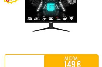 ⚡️ MSI G27C4 E3 Monitor Curvo Gaming 27 Pulgadas FHD, 1500R 1920 x 1080 Rapid VA Panel, 180Hz / 1ms, Adaptive-Sync, DP 1.2a, HDMI 2.0b CEC, Negro

🚫 Precio Original: 219 €
💲Precio 💥OFERTA💥: 149 €
🎟Descuento del 32%
🇪🇸🇪🇸 ENVIO DESDE AMAZON ESPAÑA 🇪🇸🇪🇸
🔗 https://amzn.to/3ScAw3d
🔴Más chollos en @Chollazosalobestia, 🌏Chollazosalobestia.es