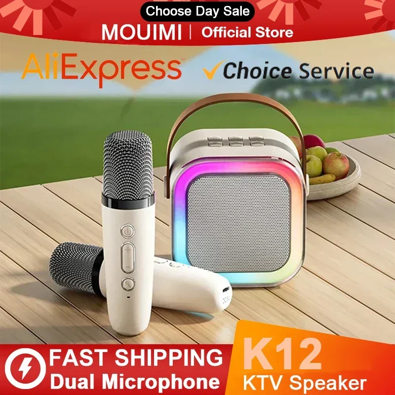 ⚡️ Karaoke K12, Altavoz Bluetooth 1-2 portátil con micrófonos inalámbricos, altavoz de canto familiar HiFi, regalo para niños
✈️ ENTREGA EN 7 DIAS
#aliexpress
💲 PRECIO OFERTA: 3€
🎟 CUPÓN: oferta flash!
🔗 ENLACE: https://bit.ly/3YRKtaM
🔴Más chollos en @Chollazosalobestia
🌏Chollazosalobestia.es