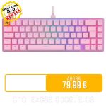 ⚡️ Glorious Gaming GMMK 2 Compact 65% – Teclado Gaming mecánico, Compacto TKL 65%, Carcasa de Aluminio, Personalizable, keycaps Dobles, switches Fox, RGB, distribuciones QWERTY español – Rosa
🚫 Precio Original: 129.99 €
💲Precio 💥OFERTA💥: 79.99 €
🎟Descuento del 38%
🇪🇸🇪🇸 ENVIO DESDE AMAZON ESPAÑA 🇪🇸🇪🇸
🔗 https://amzn.to/4cFXwPS
🔴Más chollos en @Chollazosalobestia, 🌏Chollazosalobestia.es