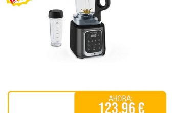 ⚡️ Moulinex InfinyMix LM91HD Batidora de vaso de 1600 W , batidora smoothie 5 programas + manual, 1.75 L + botella portátil de Tritan 600 ml, libro 50 recetas, smoothies, helados, picar hielo, sin BPA

🚫 Precio Original: 259.99 €
💲Precio 💥OFERTA💥: 123.96 €
🎟Descuento del 52%
🇪🇸🇪🇸 ENVIO DESDE AMAZON ESPAÑA 🇪🇸🇪🇸
🔗 https://amzn.to/46UeXL0
🔴Más chollos en @Chollazosalobestia, 🌏Chollazosalobestia.es