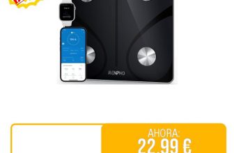 ⚡️ RENPHO Bascula de Baño Digital, Bascula Grasa Corporal y Muscular con App, Bascula Inteligente para Fitness, 13 Monitores de Composición Corporal Peso IMC Muscular, Elis 1

🚫 Precio Original: 39.99 €
💲Precio 💥OFERTA💥: 22.99 €
🎟Descuento del 43%
🇪🇸🇪🇸 ENVIO DESDE AMAZON ESPAÑA 🇪🇸🇪🇸
🔗 https://amzn.to/4fZ1RQO
🔴Más chollos en @Chollazosalobestia, 🌏Chollazosalobestia.es
