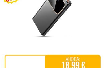 ⚡️ Power Bank, Bateria Externa Carga Rapida 10000mAh 22.5W Bateria Portatil con Entrada y Salida USB C de Alta Velocidad, Patalla LED para iPhone, iPad, Galaxy S9, Tabletas y más movil

🚫 Precio Original: 79.99 €
💲Precio 💥OFERTA💥: 18.99 €
🎟Descuento del 76%
🇪🇸🇪🇸 ENVIO DESDE AMAZON ESPAÑA 🇪🇸🇪🇸
🔗 https://amzn.to/4dPdyYP
🔴Más chollos en @Chollazosalobestia, 🌏Chollazosalobestia.es