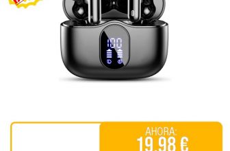 ⚡️ Auriculares Inalámbricos,Auriculares Bluetooth 5.3 con HD Micrófono HiFi Estéreo Pantalla LED,Reducción de Ruido Auriculares,13 mm Controlador dinámico,IP7 Impermeable 36H Cascos Inalambricos Negros

🚫 Precio Original: 89.99 €
💲Precio 💥OFERTA💥: 19.98 €
🎟Descuento del 78%
🇪🇸🇪🇸 ENVIO DESDE AMAZON ESPAÑA 🇪🇸🇪🇸
🔗 https://amzn.to/3SXezWm
🔴Más chollos en @Chollazosalobestia, 🌏Chollazosalobestia.es