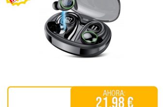 ⚡️ Auriculares Inalámbricos Deportivos, Auriculares Bluetooth 5.3 con 4 HD Mic, HiFi Estéreo Cascos Inalambricos, Auriculares Running con Gancho, 48H/LED Reducción de Ruido Cascos, IP7 Impermeable, Negro

🚫 Precio Original: 89.99 €
💲Precio 💥OFERTA💥: 21.98 €
🎟Descuento del 76%
🇪🇸🇪🇸 ENVIO DESDE AMAZON ESPAÑA 🇪🇸🇪🇸
🔗 https://amzn.to/4cIhw4L
🔴Más chollos en @Chollazosalobestia, 🌏Chollazosalobestia.es