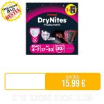 ⚡️ Huggies DryNites Calzoncillos absorbentes para niño 4-7 (17-30 kg), Clínicamente probado con 5 capas de protección nocturna, 3 packs de 10, Total 30 pañales de noche
🚫 Precio Original: 26.97 €
💲Precio 💥OFERTA💥: 15.99 €
🎟Descuento del 41%
🇪🇸🇪🇸 ENVIO DESDE AMAZON ESPAÑA 🇪🇸🇪🇸
🔗 https://amzn.to/47mAa0h
🔴Más chollos en @Chollazosalobestia, 🌏Chollazosalobestia.es