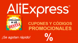⚡️ CUPONES DESCUENTO ALIEXPRESS!
PAGINA PRINCIPAL SUPER OFERTAS: https://bit.ly/3AO2blt
✂️ Periodo de la campaña: 11/09 09:00 hasta 18/09 08:59:59
ESFS03:EUR 3.00 dto en compra minima de EUR 29.00
ESFS08:EUR 8.00 dto en compra minima de EUR 69.00
ESFS20:EUR 20.00 dto en compra minima de EUR 169.00
ESFS30:EUR 30.00 dto en compra minima de EUR 239.00
ESFS50:EUR 50.00 dto en compra minima de EUR 369.00
⬇️ Ofertas Por Secciones⬇️
📱Móviles◾️⌚️Electrónica◾️🏠Hogar Jardín◾️🚗Motor◾️👚Moda Mujer◾️👕Moda Hombre◾️💻Informática Oficina◾️💋Salud Balleza◾️🕹Juguetes◾️👶Infatil Bebé◾️👙Ropa Interior◾️⏰Relojes Gafas◾️👞Calzado◾️🛠Bricolaje◾️🏀Deporte Ocio◾️💍Bisutería ◾️🎛Electrodomésticos◾️👜Bolsos Carteras◾️🛂Seguridad◾️
🔴Más chollos en @Chollazosalobestia
🌏Chollazosalobestia.es