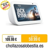 ⚡️ Echo Show 5 (3.ª generación) | Pantalla táctil inteligente con Alexa diseñada para controlar tus dispositivos de Hogar digital y más | Blanco

🚫 Precio Original: 109.99 €
💲Precio 💥OFERTA💥: 59.99 €
🎟Descuento del 45%
#AMAZON 🇪🇸
🔗 https://amzn.to/3Y0cvjO
🔴Más chollos en @Chollazosalobestia, 🌏Chollazosalobestia.es