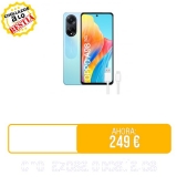 ⚡️ OPPO A98 5G – Smartphone Libre, 8GB+256GB, Pantalla 6,7”, Cámara 64+2+32MP, Cámara Microscopio, Android, Batería 5000mAh, Carga Rápida 67W – Azul
🚫 Precio Original: 399 €
💲Precio 💥OFERTA💥: 249 €
🎟Descuento del 38%
🇪🇸🇪🇸 ENVIO DESDE AMAZON ESPAÑA 🇪🇸🇪🇸
🔗 https://amzn.to/46aMujG
🔴Más chollos en @Chollazosalobestia, 🌏Chollazosalobestia.es