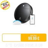 ⚡️ LEFANT Robot Aspirador, Robot Aspirador y Fregasuelos 2200Pa, Aspira, Barre y Mopa 3 en 1, Detecta obstaculos, Cepillo Mascotas, Recarga automática, Compatible con Alexa,App (M213)