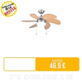⚡️ Cecotec Ventilador de Techo con Luz EnergySilence Aero 350. 50 W, Bajo consumo, 81 cm de Diámetro, 6 Aspas Reversibles, 3 Velocidades, Función Invierno, Acabado en blanco/madera
🚫 Precio Original: 70.9 €
💲Precio 💥OFERTA💥: 46.9 €
🎟Descuento del 34%
🇪🇸🇪🇸 ENVIO DESDE AMAZON ESPAÑA 🇪🇸🇪🇸
🔗 https://amzn.to/3zSSbqz
🔴Más chollos en @Chollazosalobestia, 🌏Chollazosalobestia.es