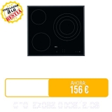 ⚡️ AEG HK623020FB Placa Vitrocerámica, Biselada, 3 Zonas de Cocción, 60 cm, Integrable, Control Táctil Independiente, Serie 3000, Función Bloqueo de Seguridad
🚫 Precio Original: 289 €
💲Precio 💥OFERTA💥: 156 €
🎟Descuento del 46%
🇪🇸🇪🇸 ENVIO DESDE AMAZON ESPAÑA 🇪🇸🇪🇸
🔗 https://amzn.to/3LWECZR
🔴Más chollos en @Chollazosalobestia, 🌏Chollazosalobestia.es