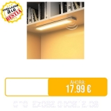 ⚡️ OUILA Luz LED Armario Magnética con Sensor Movimiento Luz Calida 3000K 36 LEDs 4 Modos Luz LED Adhesiva USB Recargable 1000mAh Luz Nocturna para Mesa de estudio, Escaleras, Cocina, Garaje-2 Piezas

🚫 Precio Original: 39.99 €
💲Precio 💥OFERTA💥: 17.99 €
🎟Descuento del 55%
🇪🇸🇪🇸 ENVIO DESDE AMAZON ESPAÑA 🇪🇸🇪🇸
🔗 https://amzn.to/3YOIxQb
🔴Más chollos en @Chollazosalobestia, 🌏Chollazosalobestia.es