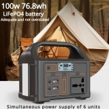 ⚡️ Estación de energía solar portátil, fuente de alimentación ultraligera de 100w, 110v/200v, batería LiFePO4 para acampar al aire libre, 78,6 WH

#aliexpress

💲 PRECIO OFERTA: 42€
🎟 CUPÓN: ESCHCH02
🔗 ENLACE: https://bit.ly/3SRYQHZ

🔴Más chollos en @Chollazosalobestia
🌏Chollazosalobestia.es