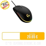 ⚡️ Logitech G203 LIGHTSYNC Ratón USB Gaming con Iluminación RGB Personalizable, 6 Botones Programables, Captor 8K para Gaming, Seguimiento de hasta 8,000 DPI, Ultra-ligero – Negro

🚫 Precio Original: 47.99 €
💲Precio 💥OFERTA💥: 20.65 €
🎟Descuento del 57%
🇪🇸🇪🇸 ENVIO DESDE AMAZON ESPAÑA 🇪🇸🇪🇸
🔗 https://amzn.to/3TaH6I0
🔴Más chollos en @Chollazosalobestia, 🌏Chollazosalobestia.es