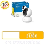⚡️ TP-Link TAPO C200 – Cámara IP WiFi 360° Cámara de Vigilancia FHD 1080p,Visión nocturna, Notificaciones en tiempo real, Admite tarjeta SD,Detección de movimiento,Control Remoto,Compatible con Alexa

🚫 Precio Original: 39.99 €
💲Precio 💥OFERTA💥: 21.99 €
🎟Descuento del 45%
🇪🇸🇪🇸 ENVIO DESDE AMAZON ESPAÑA 🇪🇸🇪🇸
🔗 https://amzn.to/3YPDlLN
🔴Más chollos en @Chollazosalobestia, 🌏Chollazosalobestia.es