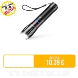⚡️ Blukar Linterna LED Recargable, Super Brillante Linternas de Aluminio con 5 Modos de Luz, 2000L Linterna de Mano Impermeable Enfoque Ajustable para Camping, Senderismo, Emergencia, DIY

🚫 Precio Original: 17.99 €
💲Precio 💥OFERTA💥: 10.39 €
🎟Descuento del 42%
🇪🇸🇪🇸 ENVIO DESDE AMAZON ESPAÑA 🇪🇸🇪🇸
🔗 https://amzn.to/4cPwQvP
🔴Más chollos en @Chollazosalobestia, 🌏Chollazosalobestia.es