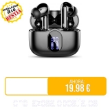 ⚡️ Auriculares Inalámbricos,Auriculares Bluetooth 5.3 con HD Micrófono HiFi Estéreo Pantalla LED,Reducción de Ruido Auriculares,13 mm Controlador dinámico,IP7 Impermeable 36H Cascos Inalambricos Negros

🚫 Precio Original: 89.99 €
💲Precio 💥OFERTA💥: 19.98 €
🎟Descuento del 78%
🇪🇸🇪🇸 ENVIO DESDE AMAZON ESPAÑA 🇪🇸🇪🇸
🔗 https://amzn.to/3SXezWm
🔴Más chollos en @Chollazosalobestia, 🌏Chollazosalobestia.es